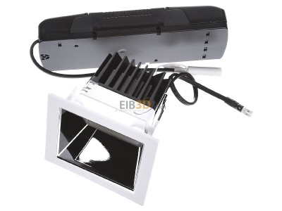Ansicht oben vorne Zumtobel PANOS EVO #62907037 LED-Einbauleuchte 3000K DALI wei PANOS EVO_62907037