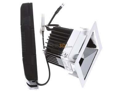 Ansicht oben links Zumtobel PANOS EVO #62907037 LED-Einbauleuchte 3000K DALI wei PANOS EVO_62907037