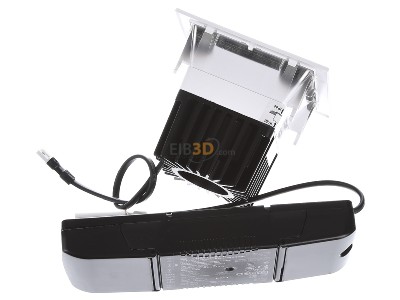 Ansicht oben hinten Zumtobel PANOS EVO #62907037 LED-Einbauleuchte 3000K DALI wei PANOS EVO_62907037