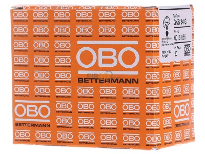 Ansicht links OBO GKS 34 G Klemmstck fr Gitterrinne 