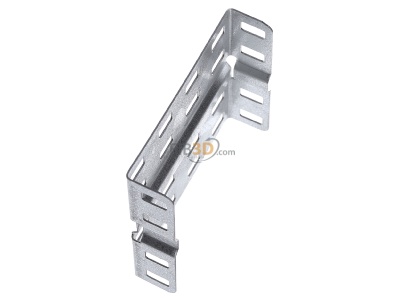 View top left Niedax RV 35.100 Longitudinal joint for cable tray 
