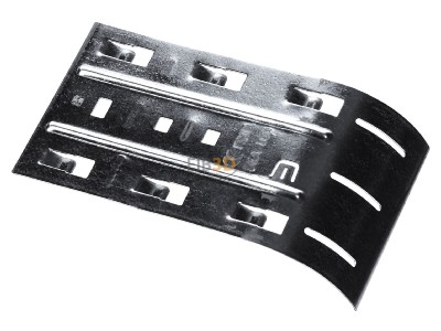 View top left Legrand Cablofil DEV100 GS Drop-out plate for cable ladder 100mm 
