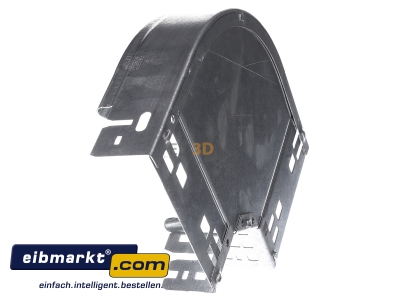 View on the right OBO Bettermann RBM 90 615 FS Bend for cable tray (solid wall)
