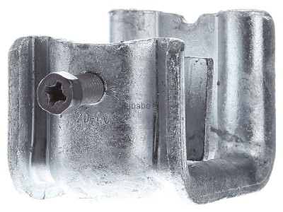 Front view OBO SSP 20-40 M8 FT Fixing clamp 20...40mm steel 
