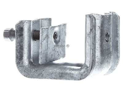View on the right OBO SSP 20-40 M8 FT Fixing clamp 20...40mm steel 
