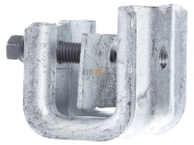 View on the right OBO SSP 6-21 M8 FT Fixing clamp 6...21mm steel 
