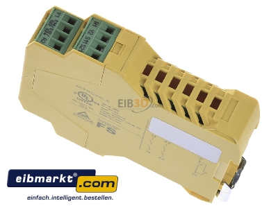 Ansicht oben rechts Phoenix Contact PSR-SCP #2963721 Sicherheitsrelais 24UC/THC4/2X1/1X2 