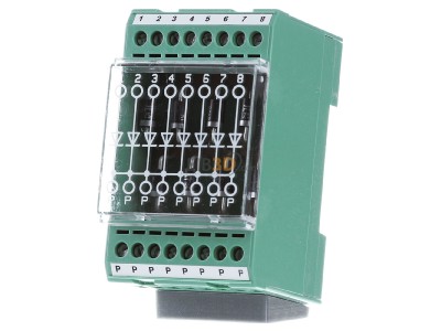 Frontansicht Phoenix EMG 45-DIO 8P-1N5408 Diodenbausteine 