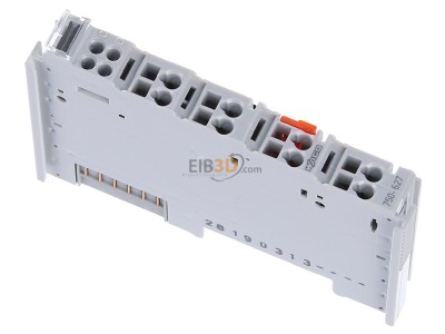 Ansicht oben hinten WAGO 750-627 Endklemme 