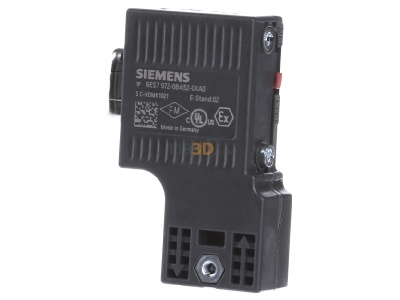 Ansicht rechts Siemens Indus.Sector 6ES7972-0BA52-0XA0 Anschlustecker F.Profibus bis12MBIT 
