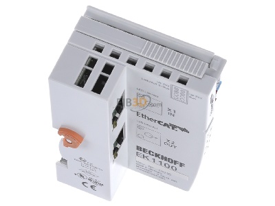 Ansicht oben links Beckhoff EK1100 EtherCAT-Koppler 