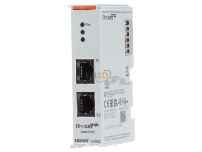 Frontansicht Beckhoff EK1122 EtherCAT-Abzweig 2 Port 