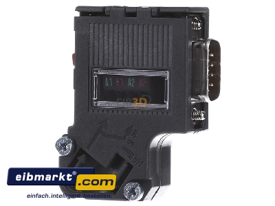 Frontansicht Siemens Indus.Sector 6ES7972-0BA42-0XA0 Anschlustecker F.Profibus 12Mbit/s 