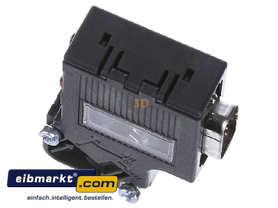Ansicht oben vorne Siemens Indus.Sector 6ES7972-0BA42-0XA0 Anschlustecker F.Profibus 12Mbit/s 