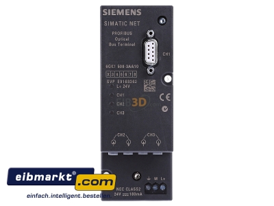 Frontansicht Siemens Indus.Sector 6GK1500-3AA10 Kommunikationsprozessor 