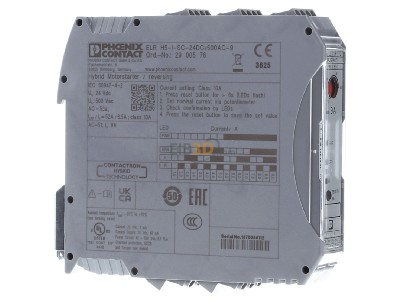 Ansicht links Phoenix ELRH5ISC24DC500AC9 Hybrid Motorstarter 