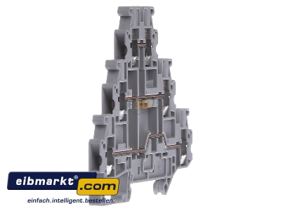 View on the left Phoenix Contact UT 2,5-3L Feed-through terminal block 5,2mm 24A 
