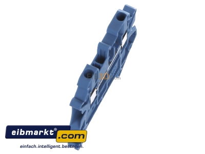 Ansicht oben links Phoenix Contact UT 2,5-MTD BU Universalklemme 