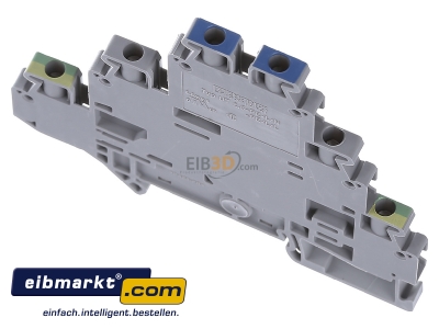 Top rear view Phoenix Contact UT 2,5-PE/L/N Feed-through terminal block 5,2mm 24A - 
