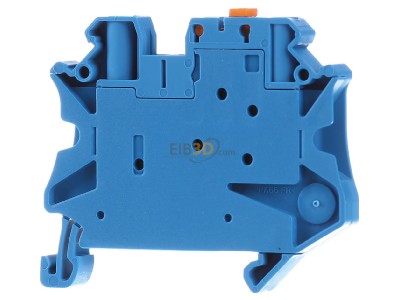 Front view Phoenix UT 4-MT-P/P BU Disconnect terminal block 20A 1-p 6,2mm 
