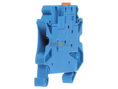View on the left Phoenix UT 4-MT-P/P BU Disconnect terminal block 20A 1-p 6,2mm 

