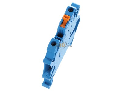 View top left Phoenix UT 4-MT-P/P BU Disconnect terminal block 20A 1-p 6,2mm 

