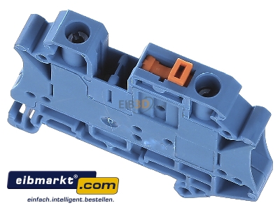 Ansicht oben vorne Phoenix Contact UT 6-MT P/P BU Trenn-/ Messtrennklemme 