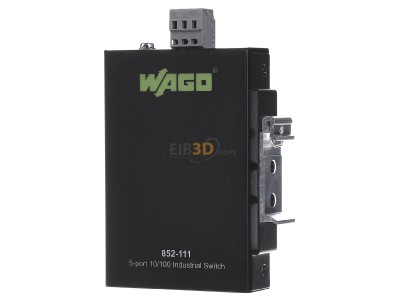 View on the right WAGO 852-111 Network switch 
