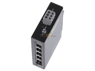 View up front WAGO 852-111 Network switch 
