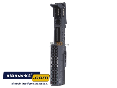 Front view Siemens Indus.Sector 6ES7193-6BP20-0BA0 Fieldbus mounting frame 1 slot
