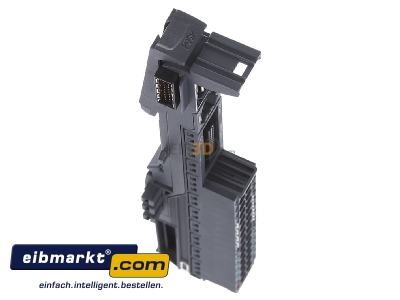 View top left Siemens Indus.Sector 6ES7193-6BP20-0BA0 Fieldbus mounting frame 1 slot
