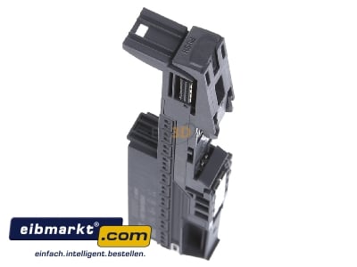 View top right Siemens Indus.Sector 6ES7193-6BP20-0BA0 Fieldbus mounting frame 1 slot
