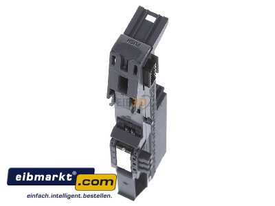 Top rear view Siemens Indus.Sector 6ES7193-6BP20-0BA0 Fieldbus mounting frame 1 slot
