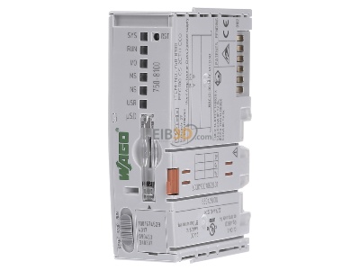 Frontansicht WAGO 750-8100 Feldbuscontroller PFC100 2 Eth.Eco lgr 