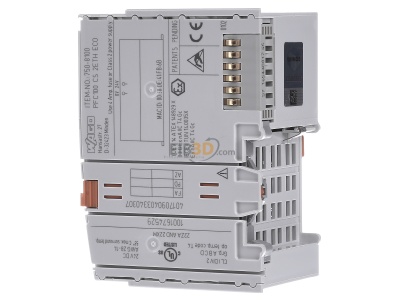 Ansicht rechts WAGO 750-8100 Feldbuscontroller PFC100 2 Eth.Eco lgr 