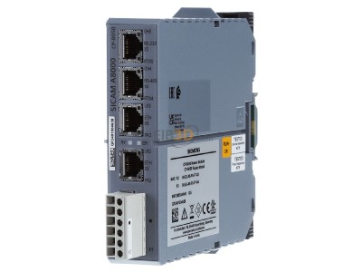 Frontansicht Siemens 6MF2805-0AA00 SICAM A8000 Prozessormodul CP-8050, 2 RJ45 