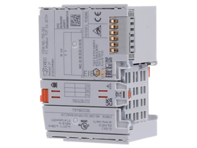 Ansicht rechts WAGO 750-362 Feldbus-Koppler Modbus TCP G4 