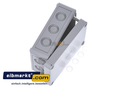 Ansicht oben links Spelsberg TK PC 1309-6-m Leergehuse 