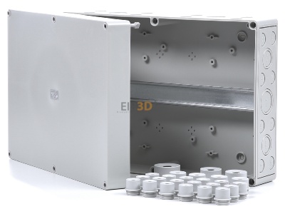 Front view Spelsberg RK 4/50-L Surface mounted box 360x254mm 
