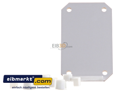 Front view Spelsberg TK MPI-97 Mounting plate for distribution board 
