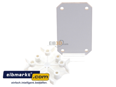 View up front Spelsberg TK MPI-97 Mounting plate for distribution board 
