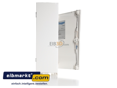 View on the left Surface mounted distribution board 500mm FWB31S Hager FWB31S

