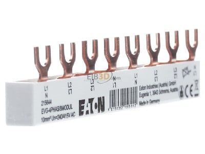 Ansicht links Eaton FVS-123MM/6QMM/G/G Verdrahtungsbrcke flexibel, Gabelschuh 