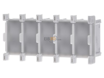 Back view Eaton ZSD-HKL/5X25/FS Power distribution block (rail mount) 
