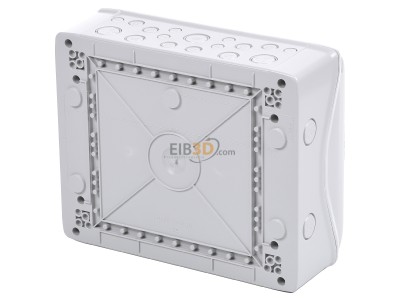 Top rear view Schneider Electric 13431 Surface mounted distribution board 280mm 
