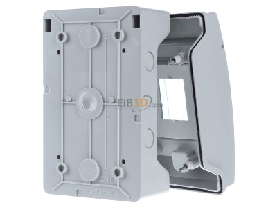 Ansicht hinten Schneider Electric 13441 Mini-Kleinverteiler 4TE IP65 
