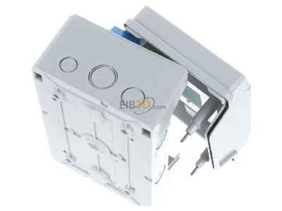 Ansicht oben hinten Schneider Electric 13441 Mini-Kleinverteiler 4TE IP65 