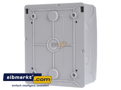 Back view Schneider Electric 13442 Surface mounted distribution board 200mm

