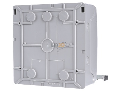 Back view Schneider Electric 13443 Surface mounted distribution board 200mm 
