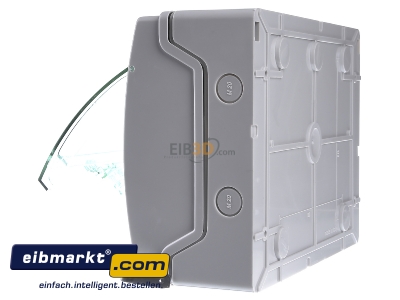 View on the right Schneider Electric 13444 Surface mounted distribution board 200mm 
